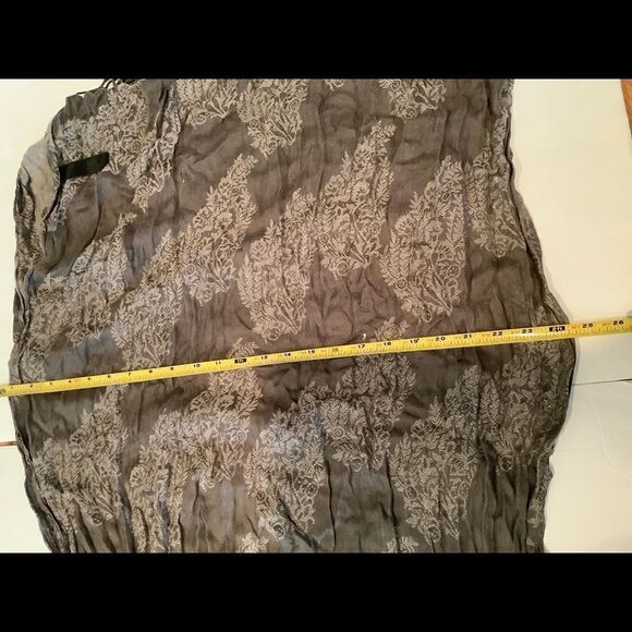 Brocade tassel scarf pashmina - Picture 3 of 4